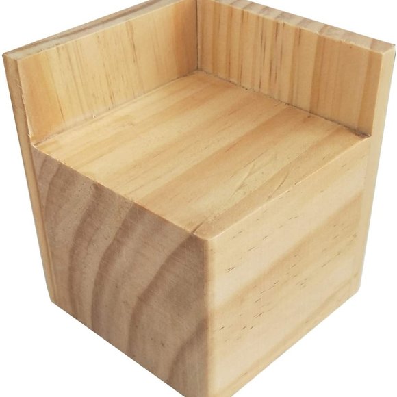 Wood Furniture Risers for Desk, Bed, Table, etc. - Set of 4 - Picture 3 of 5
